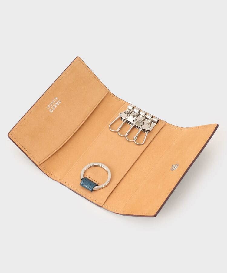 Mini Mesh Key Case Key Case Standard Gift Moss Green 00 [Takeo Kikuchi] [Men's Present] (524)