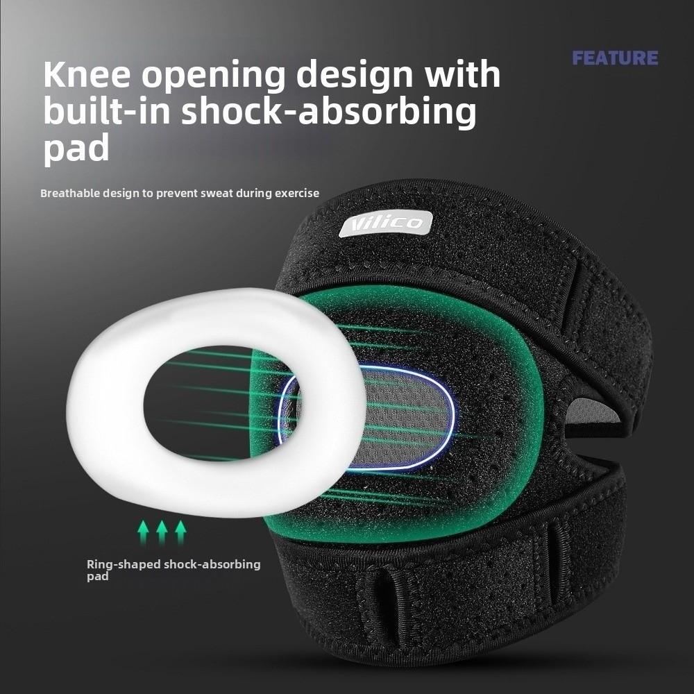 Shock Absorption Patella Belt Knee Pads Patellar Protection Knee Compression Sleeve  Fiteness