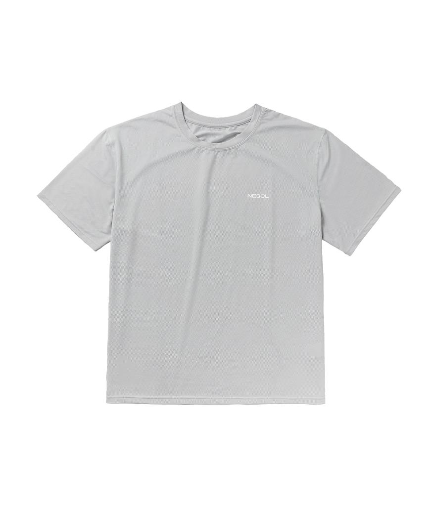 Negeotibeuseupeulliskeulleob Windlayer Mesh Symbol T-Shirt (Gray)