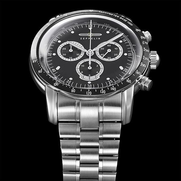 Zeppelin 100 Years Chronograph Bracelet Japan Limited 8894M-2 Wrist Watch