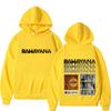 Rawayana ¿Donde Es El After? Tour 2026 Print  Print Hoodie Men Women Fashion Pullover Long Sleeves Loose Gothic Punk Sweatshirts