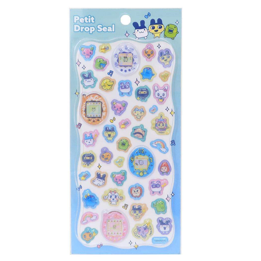 Kamiojapan Tamagotchi Petit Drop Stickers for and Diaries [Sticker Sheet] Notebooks, Planners, (Multicolor) розовый