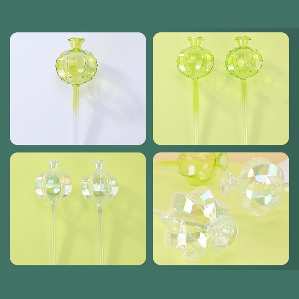 3pcs Plant Watering Globes Device Pomegranate Self Watering Planter Insert Automatic Water Irrigation Device for Indoor