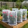 Indoor Pflanzenschutz-Schutzhülle für Garten- und Terrassenkübel Vogelschutz-Protektor Reißfestes UV-Netz mit Reißverschluss & Kordelzug Outdoor-Gartenarbeit