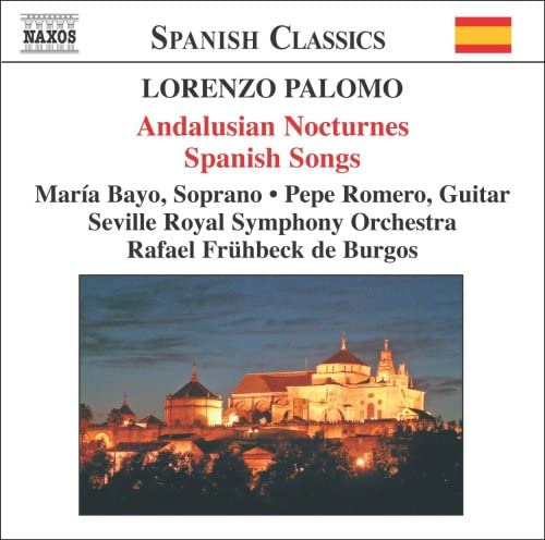 

CD BURGOS - Palomo: Andalusian Nocturne / Spani 8557135 Non Japan ObiClassical Used