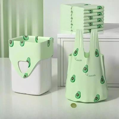 Thickened Mugwort Mosquito and Odor-proof Garbage Bags Scented Plastic Bags Food Hand-held Bags