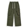 Herren Herbst 2024 Weitbeinige Plissee-Latzhose - Amerikanischer High Street Trend Freizeithose