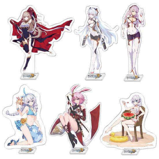 Anime Game Peripheral Acrylic Stand Wholesale Collapse Three Stand Display