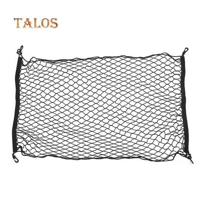 Accessorio per auto universale per bagagliaio per auto posteriore, organizer per carico in rete elastica, portaoggetti