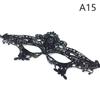 Dámská maska ​​​​na obličej s dutou krajkou Sexy maska ​​na oči Cosplay Prom Party Props