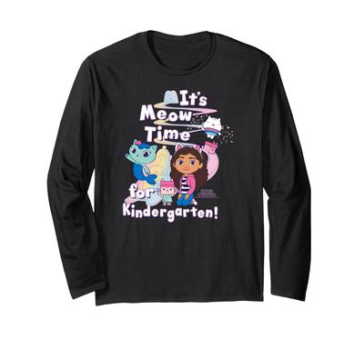 DreamWorks Gabby's Dollhouse Kindergarten Langarm-T-Shirt