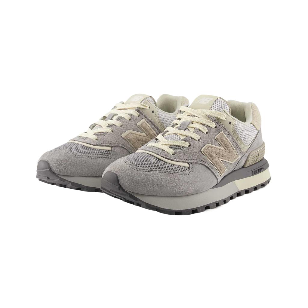 New Balance Nb 574 Mesh Suede Classic Trendy Youthful Vitality Cushioning Durable Support Casual Shoes Unisex Casual Shoes U574LGAZ