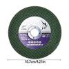 25/50/75/100Pcs Stainless Steel Cutting Disc Resin Bonded Blade For Metal Metal Industrial Grinding Wheel Accessories