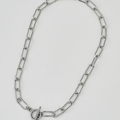 BİSİKLET KUPA S.S.. Zincir Kolye 15 (Kalın Tip / Tamamı Cerrahi Çelik)