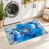 Flannel Kitchen Mat Manchester City Soft Area Rug Non Slip Floor Carpet Home Decoration