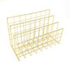 Ins Minimalist Iron Desktop Storage Rack Organizer Table Organizing Rack Document Book Rack Desk Multi-Functional Storage Rack