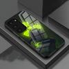 Game S-Stalker Phone Case For Samsung S26 S25 S24 FE S23 S22 S21 Plus S20 Ultra Note20Ultra Black Glass Cover