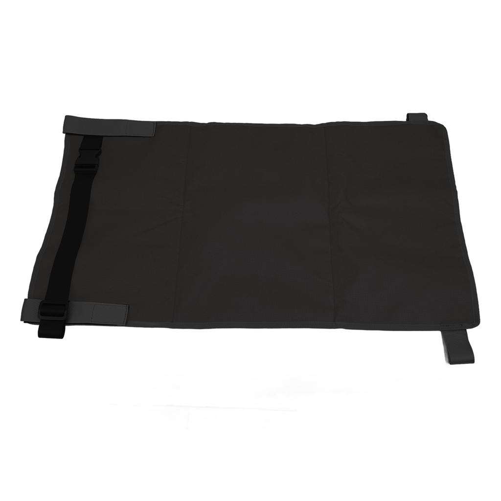 Toddler Airplane Seat Extender Foldable Portable Kids Airplane Bed for Airplane Travel Accessories Black