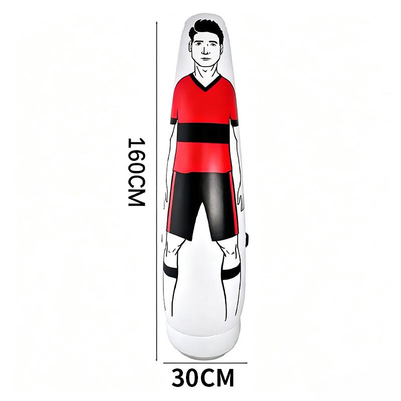 Portable PVC Inflatable Football Training Dummy Wall