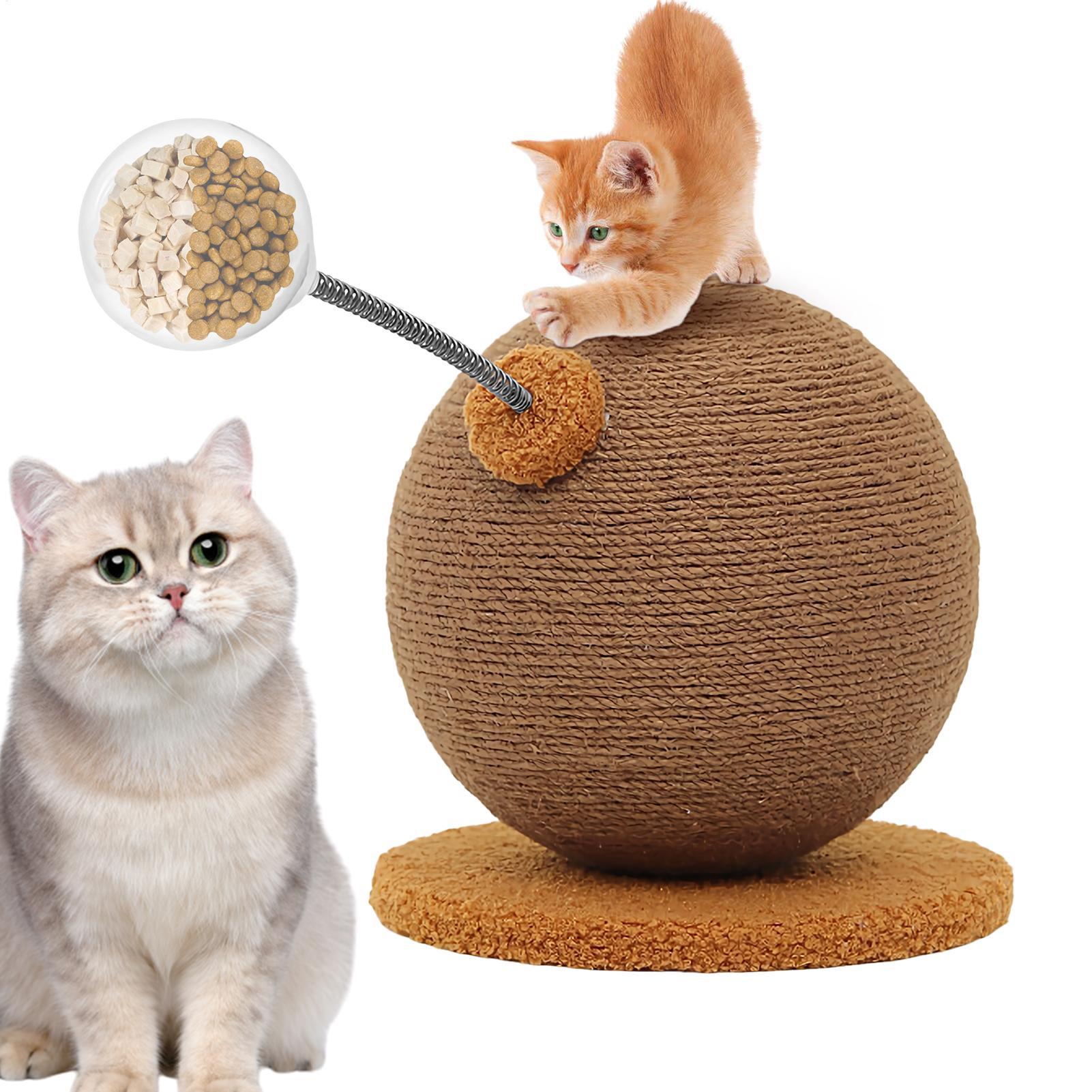 

Cat Post Scratcher Cat Scratching Tree Integrated Climbing Frame Scratcher Toy For Play Training Bedroom Indoor Outdoor CN