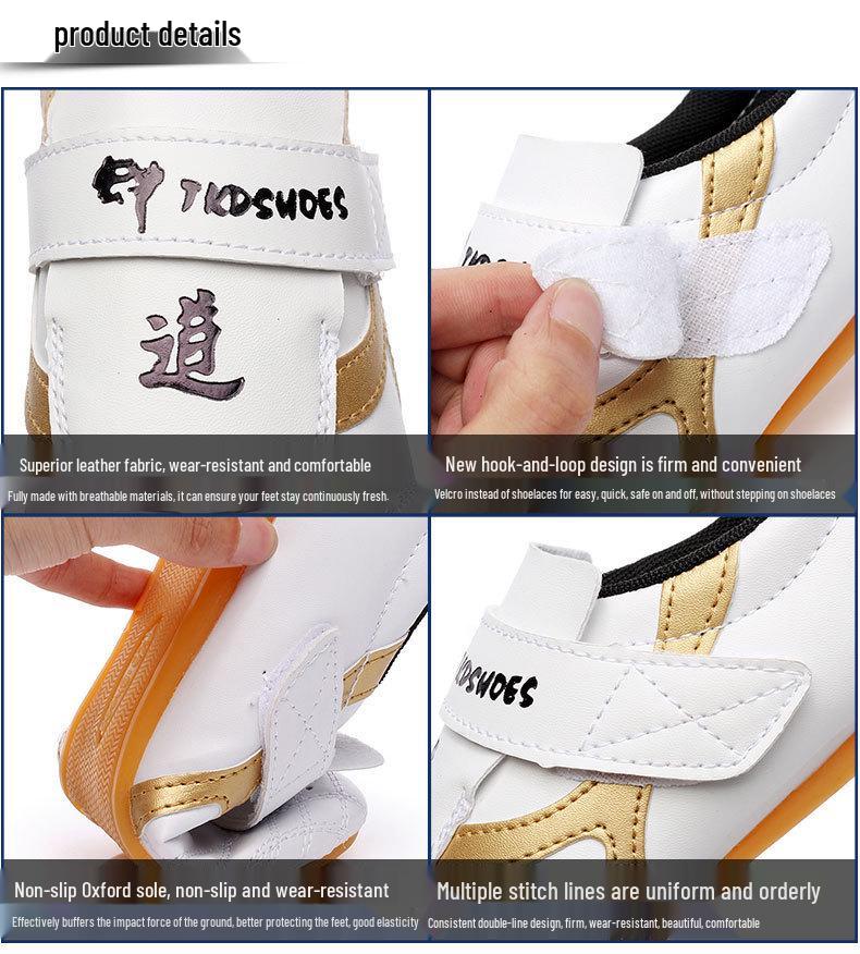 Breathable Martial Arts Shoes - Soft Sole, Ideal for Children, Boys, Adults & Beginners