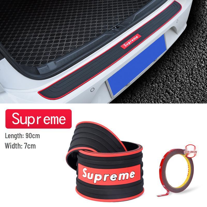 Rear Trunk Anti-Collision Rubber Protector Strip
