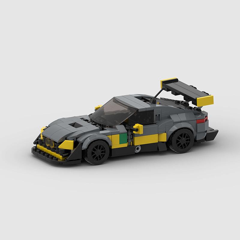 MOC Car City Speed Vehicle Super Car Rally Building Blocks Bricks Set Ornament Diy Consturction Toys For Kids Adults
