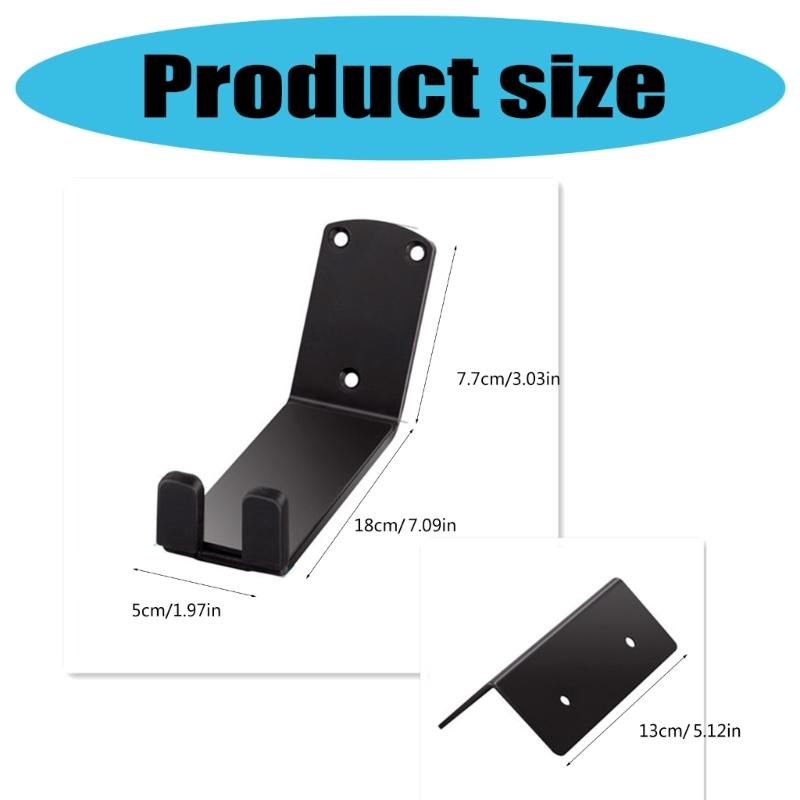 Durability Metal Bike Wall Mount Rack Compacts Wall Mounted Bicycles Rack for Various Size of Bicycles