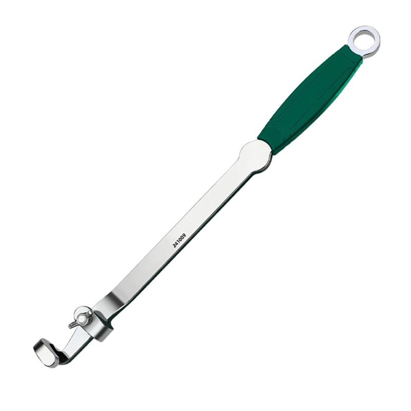 

Universal Wrench Extension Bar with Comfortable Soft Grip Handle Carbon Steel Wrench Extender for maximums Leverages 1