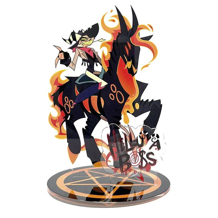 Creative Acrylic Ornaments Anime Acrylic Standees for Helluva Boss Verosika Stolas Blitz Moxxie Ornament Collection Gift