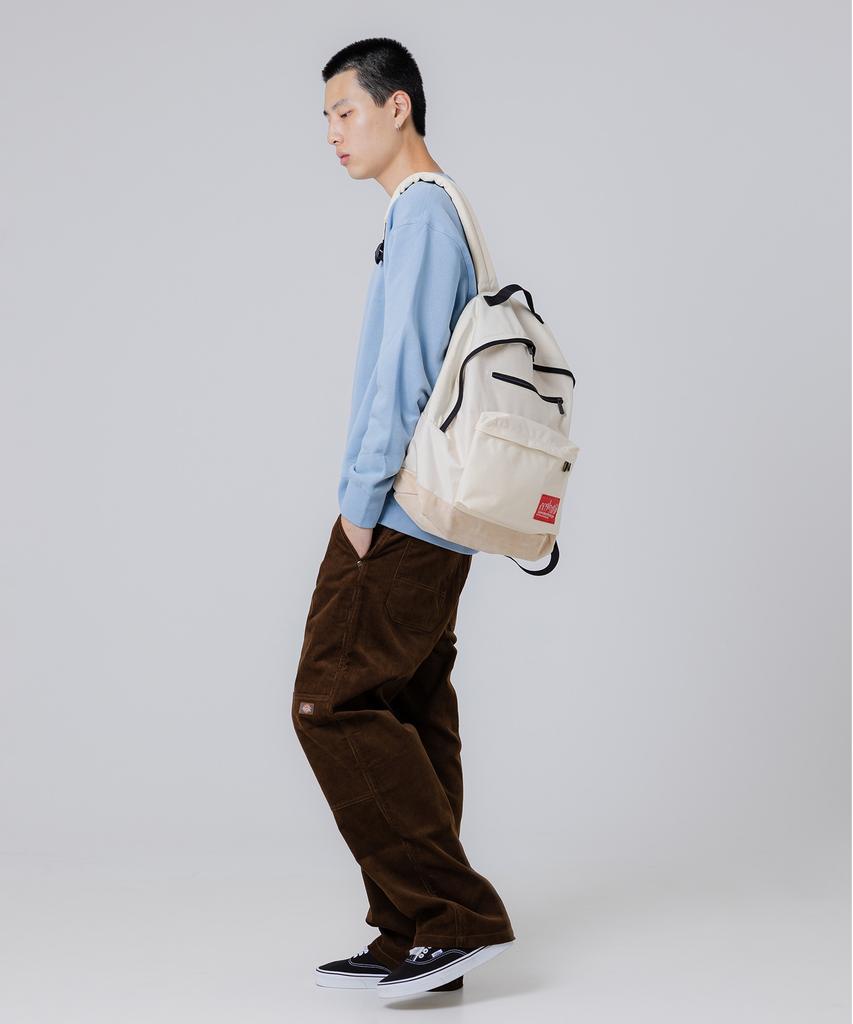 Manhattan Portage 1211 Big Apple Backpack L Ivory Suede