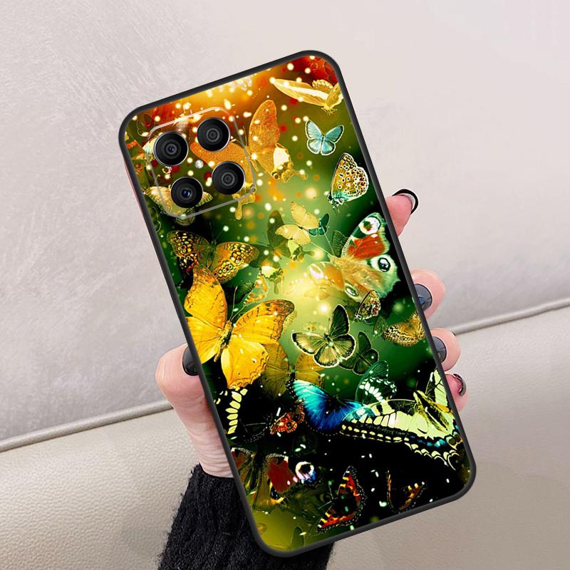 Colorful Butterfly For Honor Magic 7 6 5 8 Pro Case For Honor 200 Lite 400 70 50 X8c X8b X9a X9b X9c X9d Win RT