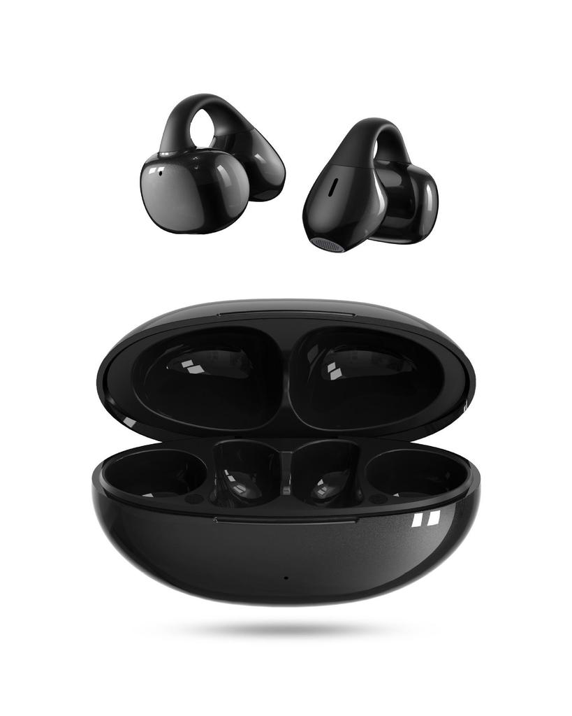 New TWS Open-ear Earclip-style Sports Bluetooth Headphones with AI Noise Cancellation