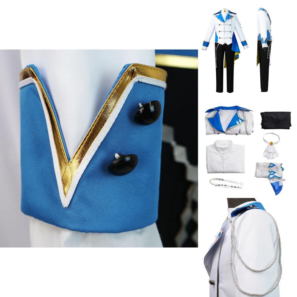 Tenma Tsukasa Halloween Cosplay Costume Set With Polyester Fabric For Anime Fans