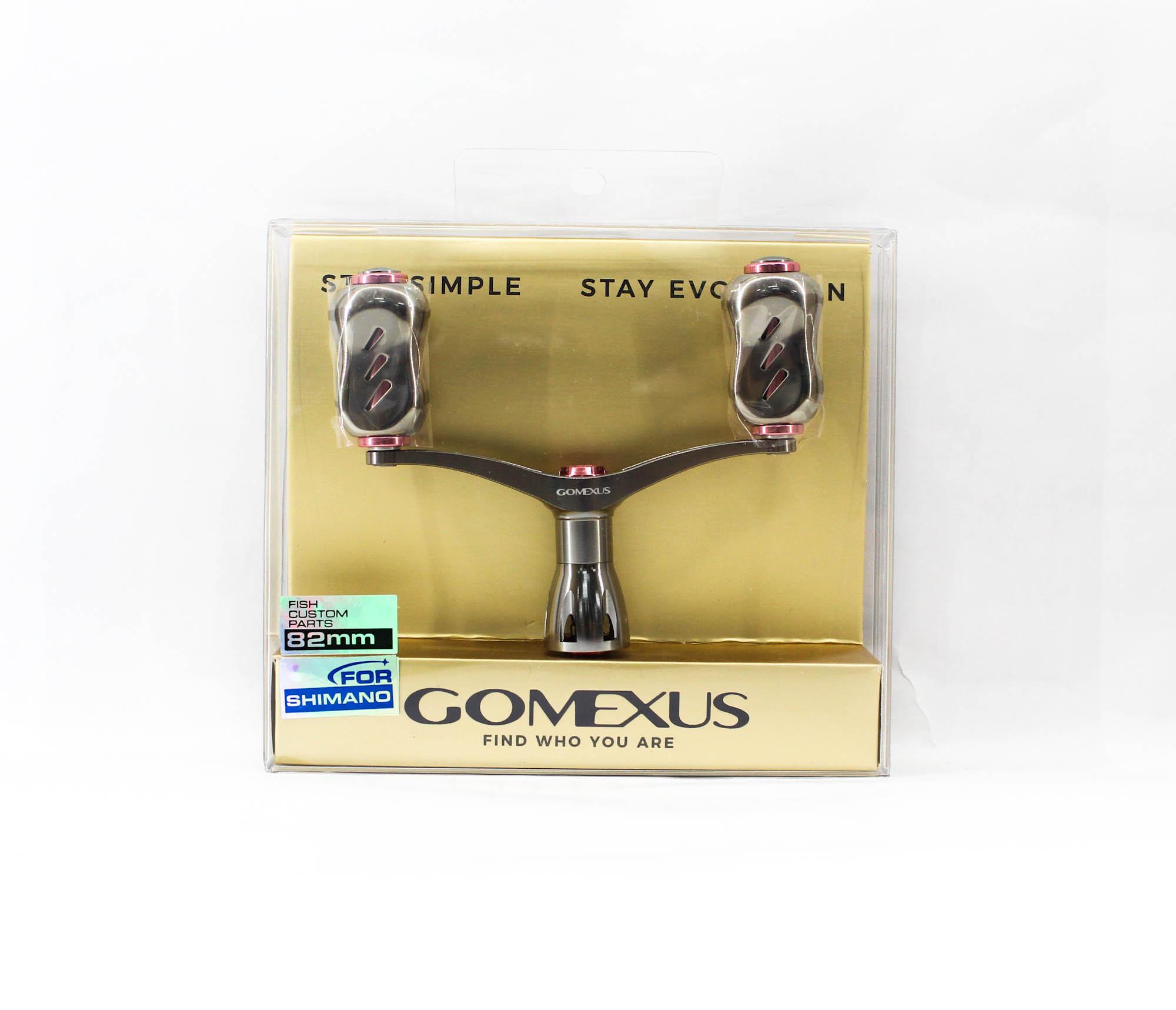 Gomexus MYS82T22SRPK Ручка Двойная Титановая Розовая 82мм Shimano (5012)
