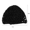 Sleeping Mesh Hair Net Snood Night Cover Turban Black Wig Caps Crochet Hair Net