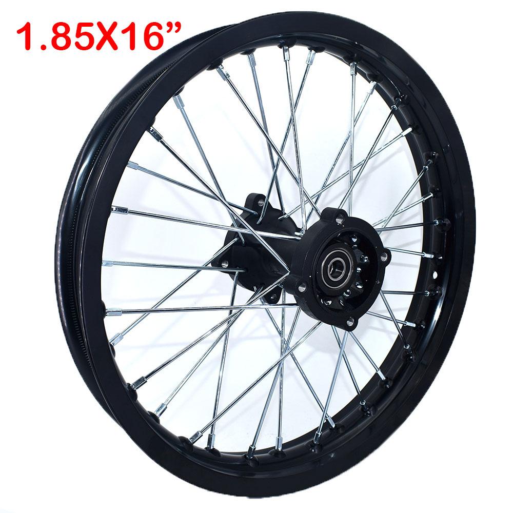 Aluminum Alloy 1.85X16 Inch Rear Rims Disc Plate Wheel Rims 1.85X16"inch for KLX CRF Kayo Apollo BSE Pit Bike Dit Bike