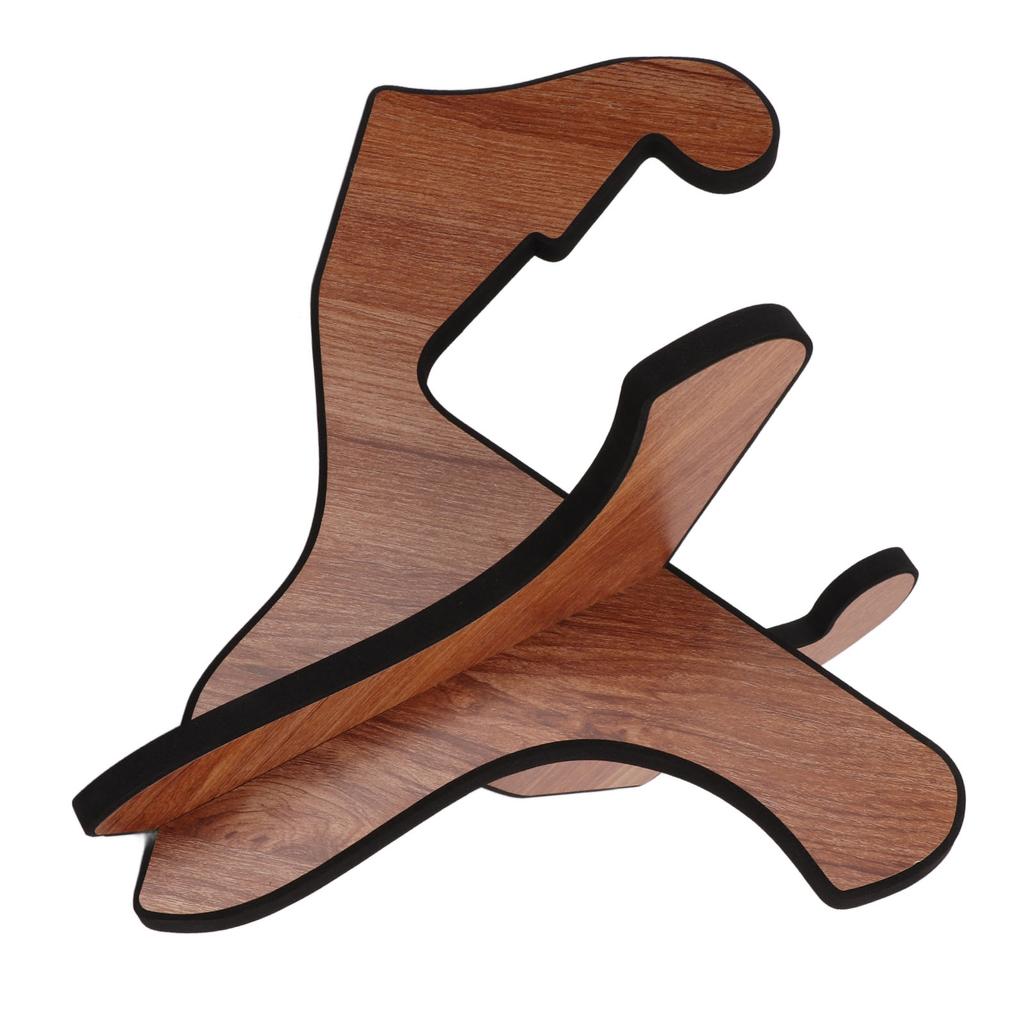 Guitar Stand Wooden Removable Assembly Bracket X Frame Style Portable String Instrument HolderYellow