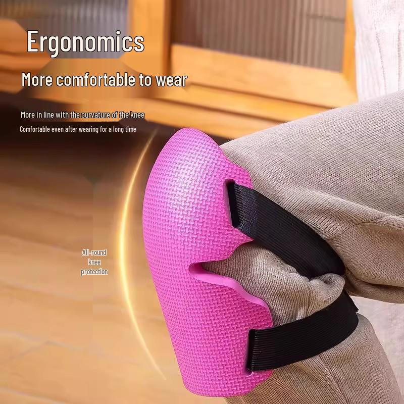 Foam Knee Pads for Gardening, Construction, and Tiling - Protective Knee Cushions