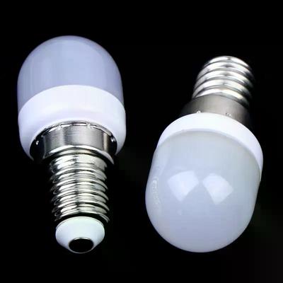 E14 220V LED Refrigerator Light Bulb Energy Efficient Small Lamp for Cabinet Wardrobe Pantry Bedroom Home Use