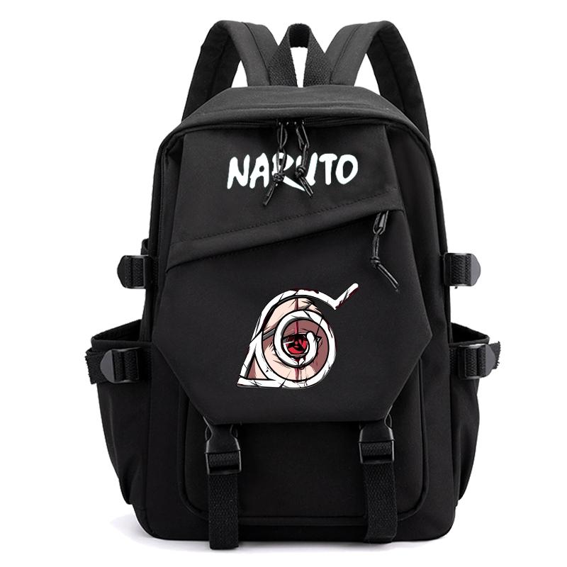 Anime Naruto Backpack Back To Schoolbag for Boy Girl Large Capacity Backpack Bookbag for Kid Gifts Men Women Leisure Travel Bag