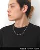 Gin no Silver 925 Venetian Chain Necklace for Men and Simple Design [Shinjuku Kura] Chain, Approx. 1.8mm Wide, 40-80cm (50cm) Long, Women,
