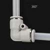 4 6 8 10 12 14 16mm PV  PVG Elbow 90 Degree Pneumatic Air Fitting Push To Connect Fitting Quick Release Push Lock Air Compressor