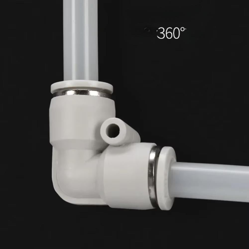 4 6 8 10 12 14 16mm PV PVG Elbow 90 Degree Pneumatic Air Fitting Push To Connect Fitting Quick Release Push Lock Air Compressor