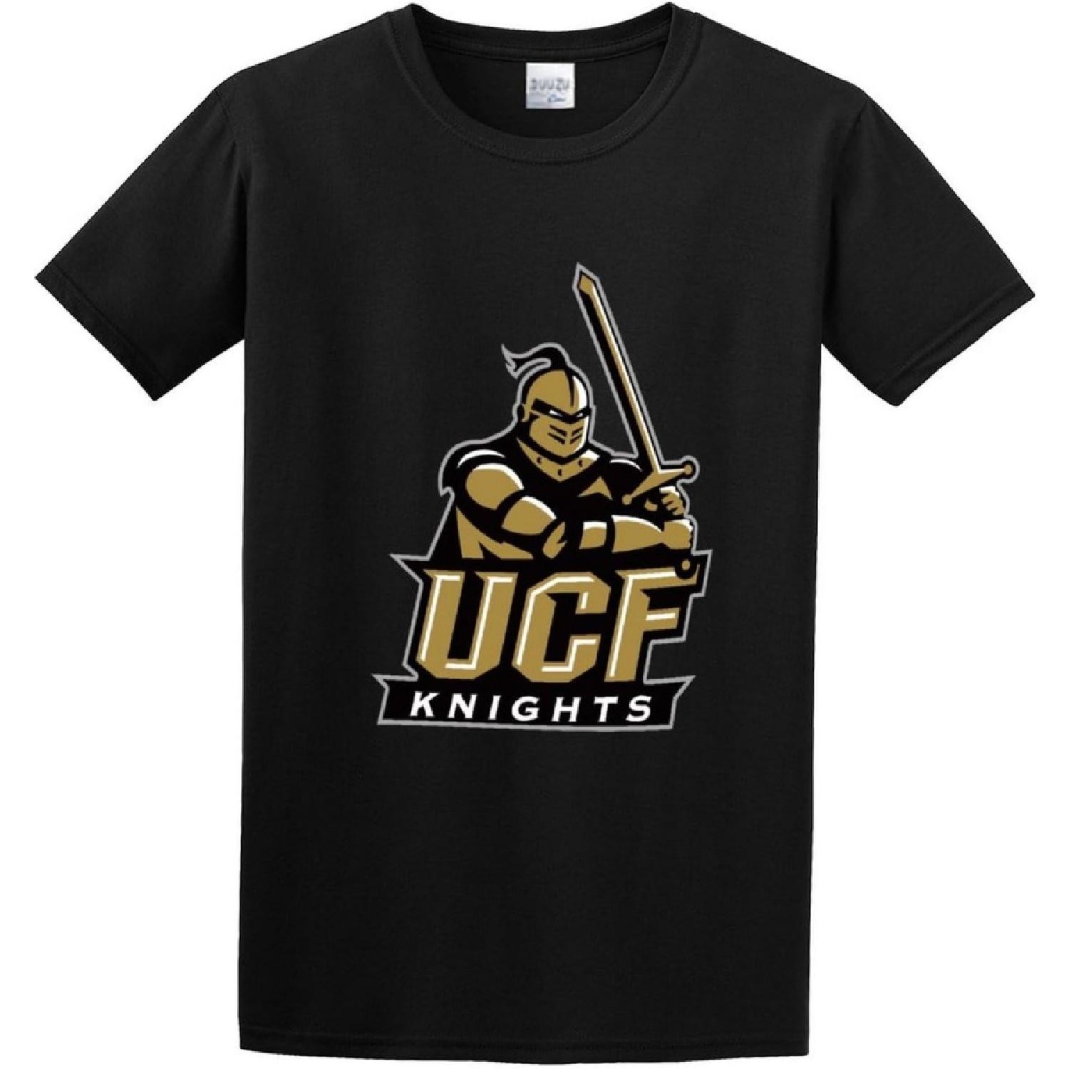 yingna UCF Knights Unisex 100% Cotton Short-Sleeve T-Shirts Black XXXXXL разноцветный