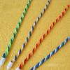 4PCS Interactive Cat Toy Satin Ribbon Bell Cat Stick Toys Kitten Playing Teaser Wand Toy Cat Supplies Replacement Head