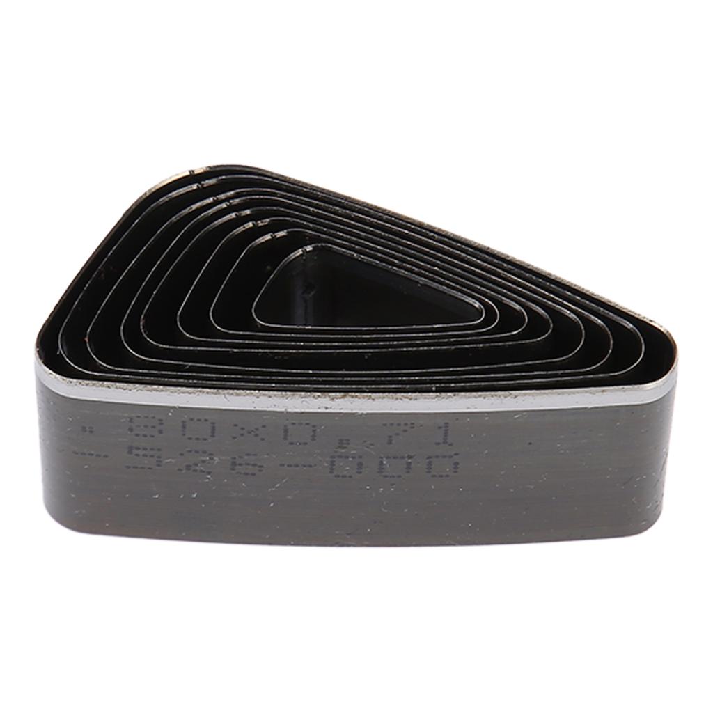 8pcs Leather Punching Mold DIY Handcraft High Carbon Steel Leather Cutting Dies for Layering Fabric Polymer Clay Jewelry