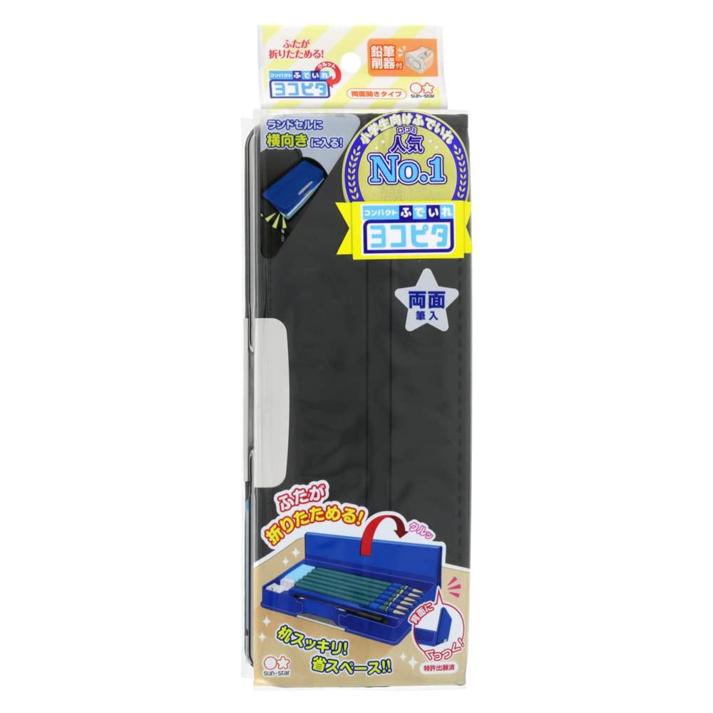 

Sunstar Stationery Yokopita Kurutto Pencil S1314092 Case, Black, чёрный