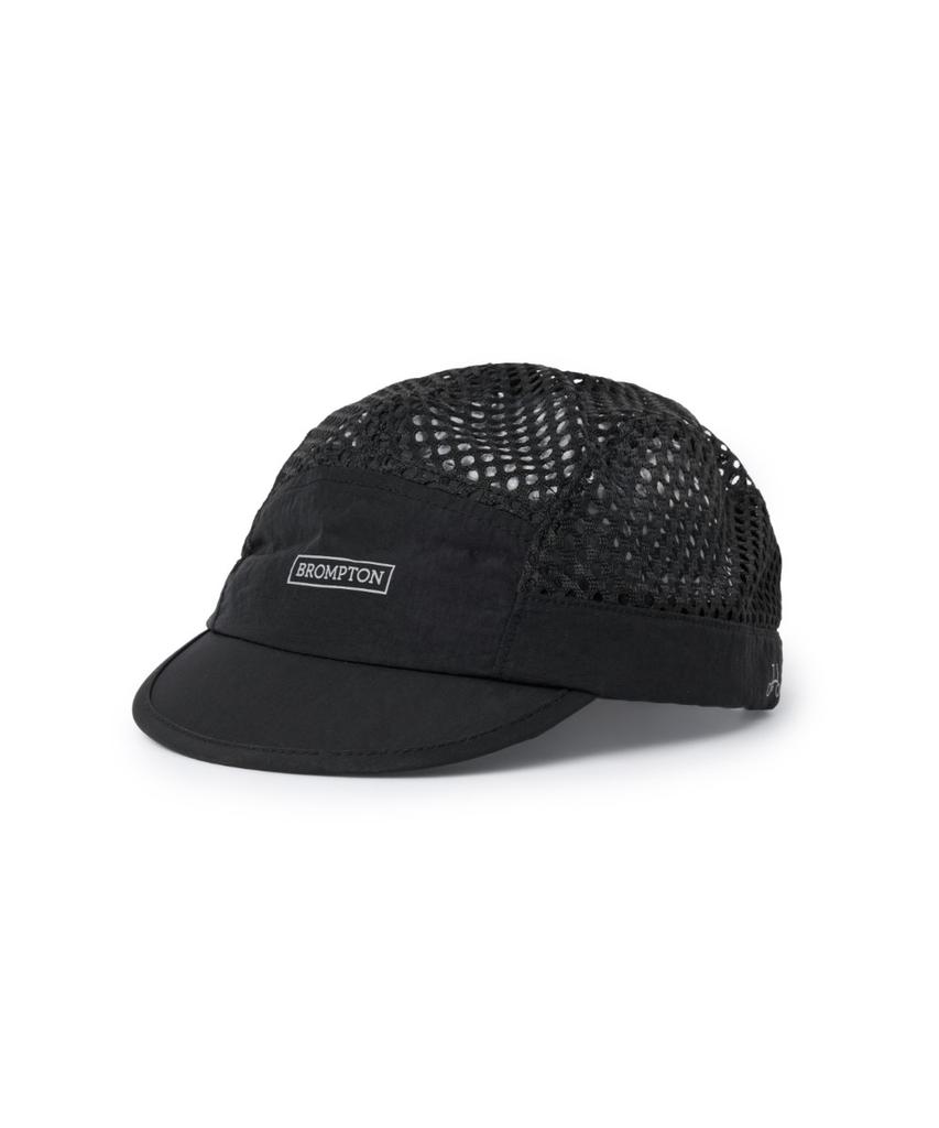 BROMPTON LONDON Mesh Bicycle Cap - Black (P265Aha140)