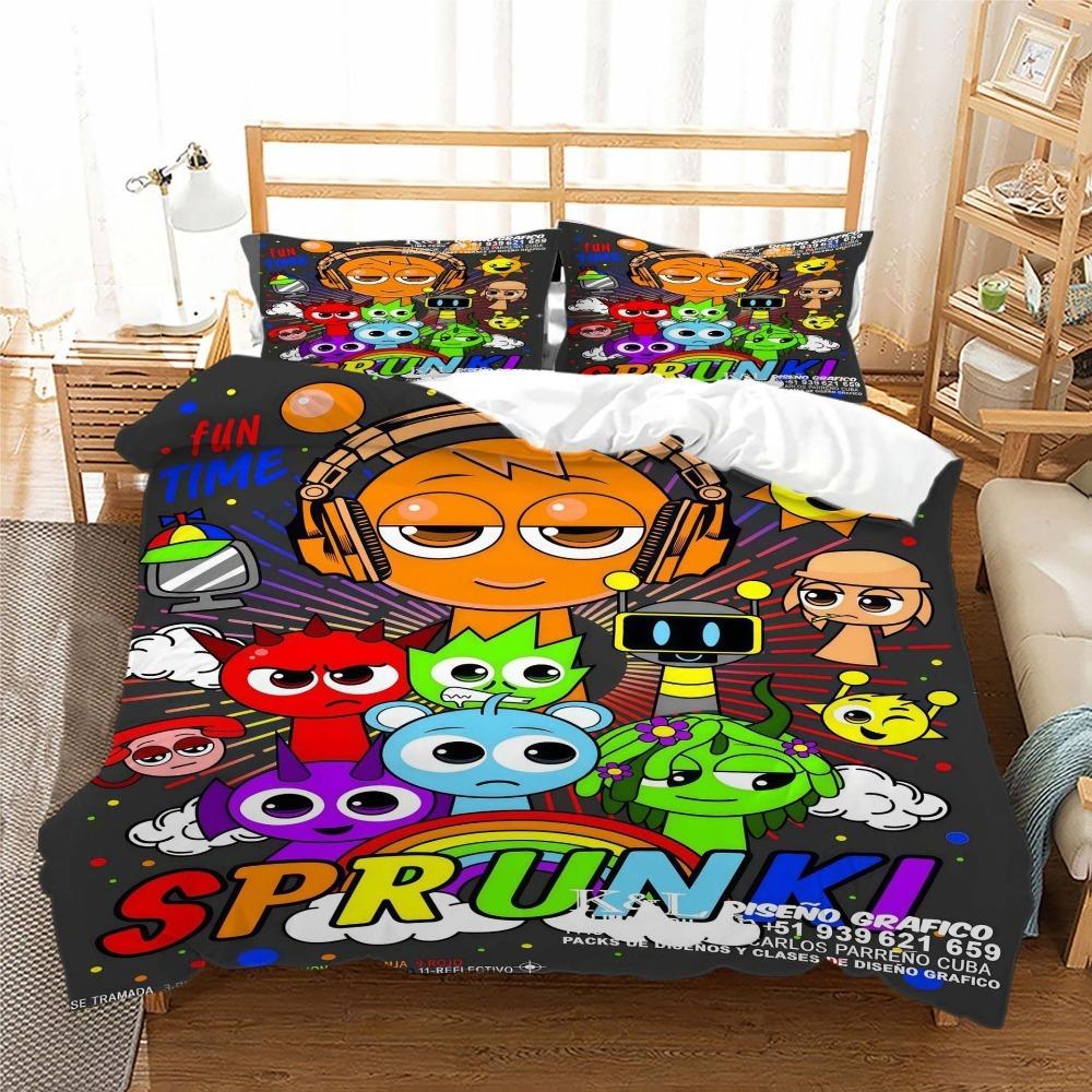 Rhythm Box Duvet Cover pillowcase Bedroom Decoration Children Gift adult Single Double bed Large SizeZip Duvet Cover